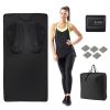 Infrared Sauna Blanket for Home Use with Armholes Wraps and Sauna Bag