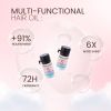 Sipresa Splash'n Shine Hair Perfume Oil 9 Unique Scents in 1 Pack Natural Plant-based Oils 72H Long-Lasting Fragrance 36-PCs Travel Set  Haircare