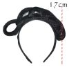 Han Chinese Clothing Wig Hairband Updo Ming Dynasty Hair Bun Headband Ancient Costume Cosplay Wig Hair Extensions Hair Bun