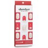 COLOLAB - Showker Gel Nail Strip # CSA511 Red Heart 899463 1pcs