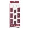 COLOLAB - Showker Gel Nail Strip # CSF512 Better Deep Red 641124 1pcs