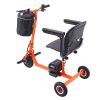 Foldable 3 Wheel Mobility Scooter for Seniors, Portable Electric Powered Mobility Scooter with 12 Mile Long Range