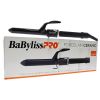 Porcelain Ceramic Spring Curling Iron - BP100SUC - Black by BaBylissPRO for Unisex - 1 Inch Curling Iron