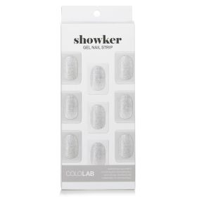 COLOLAB - Showker Gel Nail Strip # CNG803 Twinkle Moonlight 649076 1pcs