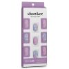 COLOLAB - Showker Gel Nail Strip # CSA311 Violet Flower 899432 1pcs