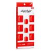 COLOLAB - Showker Gel Nail Strip # CPF504 Real Red 643289 1pcs