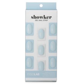 COLOLAB - Showker Gel Nail Strip # CSF411 Pastel Sky 899616 1pcs