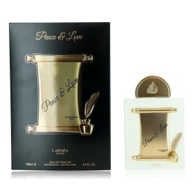 Pride Peace & Love by Lattafa, 3.4 oz Eau de Parfum Spray for Unisex