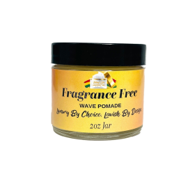 Non-Greasy Hair Styling Pomade For 360 Waves (Scent: Fragrance Free Wave Pomade, size: 2oz)