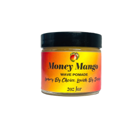Non-Greasy Hair Styling Pomade For 360 Waves (Scent: Money Mango Wave Pomade, size: 8oz)