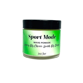 Non-Greasy Hair Styling Pomade For 360 Waves (Scent: Sport Mode Wave Pomade, size: 8oz)
