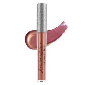 Vegan Glitter Lip Gloss (Color: Gold)