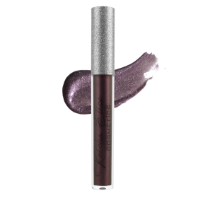 Vegan Glitter Lip Gloss (Color: Purple)