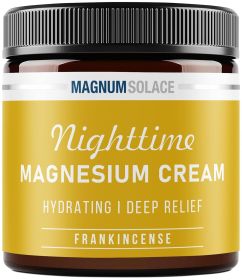 Nighttime Magnesium Cream by Magnum Solace (Option: 5 oz Lotion - Frankincense)
