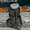 40 oz Insulated Tumbler with Handle, Straw & Trucker Camo Sleeve â€“ Leakproof Stainless Steel Travel Cup
