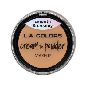 L.A. COLORS Cream To Powder Foundation (Color: Honey Beige)