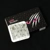Love Scratch Clear Extra Long Diamond Handmade Press-on Nails