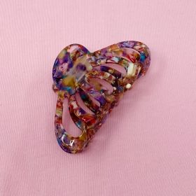 Harper Hair Claw (Color: Pink Multi)