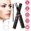 2 In 1 Clip Comb Heated Eyelash Curler Electric Mini Lash Curler Natural Eye Lash Makeup Tool with 3 Temp Settings 15Mins Shutdown