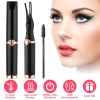 2 In 1 Clip Comb Heated Eyelash Curler Electric Mini Lash Curler Natural Eye Lash Makeup Tool with 3 Temp Settings 15Mins Shutdown