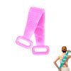 Scrubber Belt W/Massage Dots for Shower Exfoliating Foaming Wash