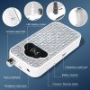 Professional Rechargeable Nail Drill Machine: 45000RPM Glitter Portable Cordless Nail Drill