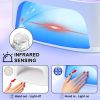 Limegirl UV LED Nail Lamp for Gel Polish, Rechargeable Gel Nail Dryer with UV Gloves, UV Nail Light with 4 Timer Setting and Auto Sensor